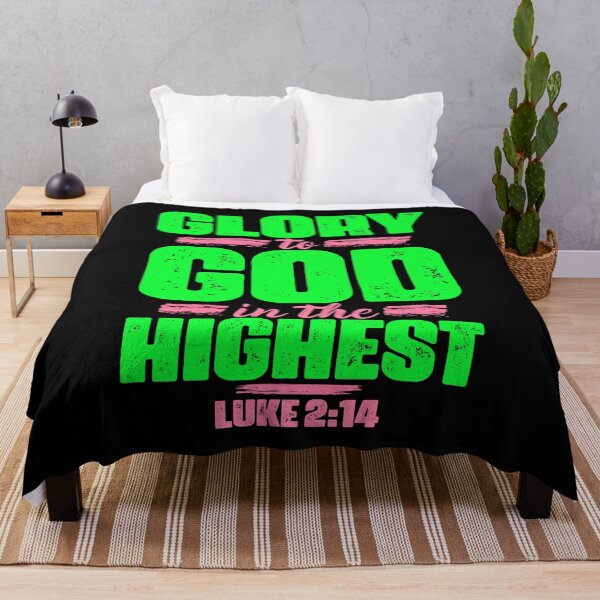 Item preview, Luke 2:14 Glory To God In The Highest designed and sold by plushism.