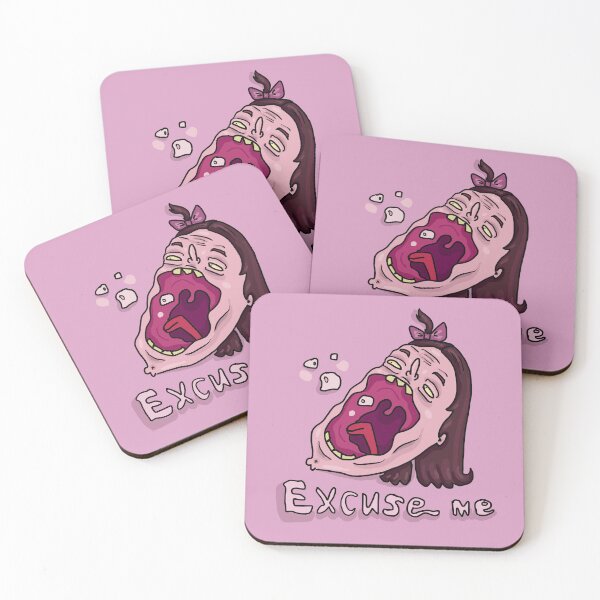 Item preview, Girl with a bow on her head burping designed and sold by VladdissH.