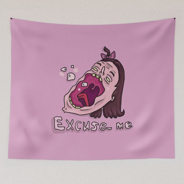 Item preview, Girl with a bow on her head burping designed and sold by VladdissH.