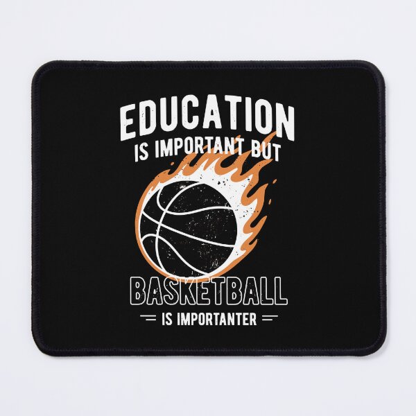 Item preview, Education is important but basketball is importanter - vintage designed and sold by Chonkz.