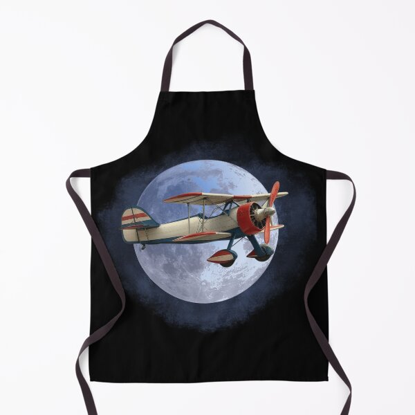 Item preview, Classic Passenger Vintage Plane Visible On The Moon designed and sold by The Art of Kkatarynka.