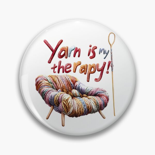 Item preview, Yarn is my therapy!  designed and sold by I-R-A.