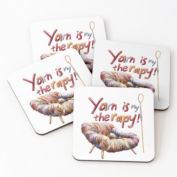 Item preview, Yarn is my therapy!  designed and sold by I-R-A.
