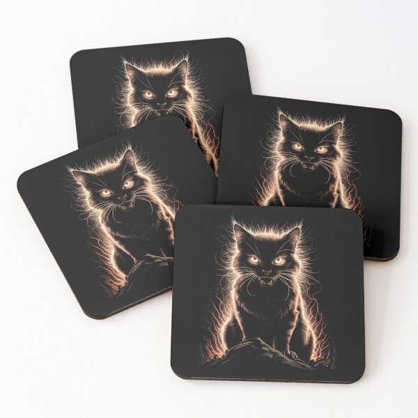 Item preview, fierce-looking cat designed and sold by jkrphoto.