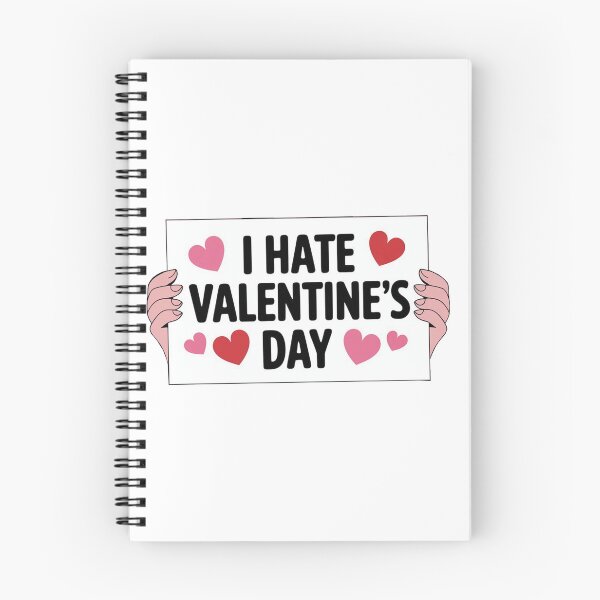 Item preview, I hate Valentine's Day designed and sold by MegaKicia.