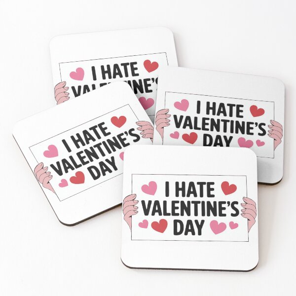 Item preview, I hate Valentine's Day designed and sold by MegaKicia.