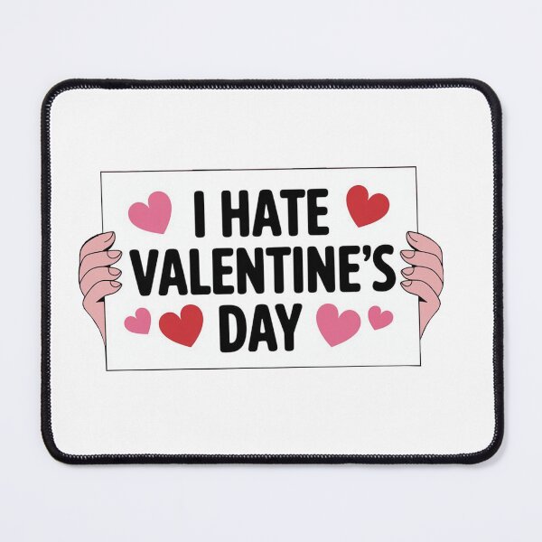 Item preview, I hate Valentine's Day designed and sold by MegaKicia.