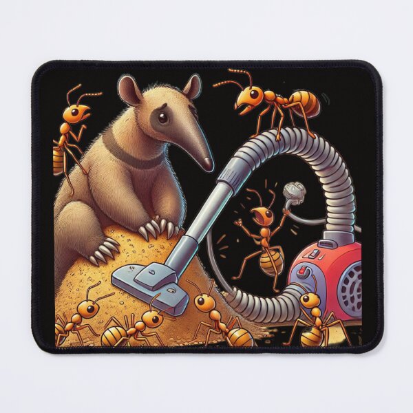 Item preview, Anteater with a vacuum cleaner designed and sold by DamioPolArt.