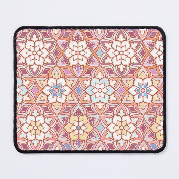 Item preview, Enamel Moroccan Flower Tiles - Princess Pinks designed and sold by TigaTiga.