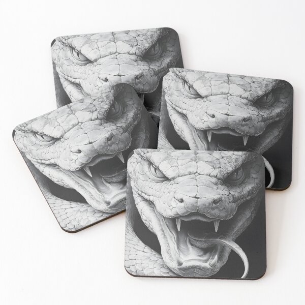 Item preview, Realistic Snake drawing designed and sold by Pencil-Art.