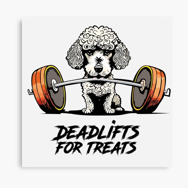 Artikel-Vorschau von Doglover: Deadlifts for Treats, designt und verkauft von katjacasper.