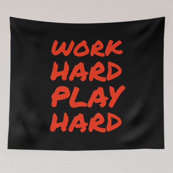 Item preview, Work Hard Play Hard (2) designed and sold by DesignsMjB.