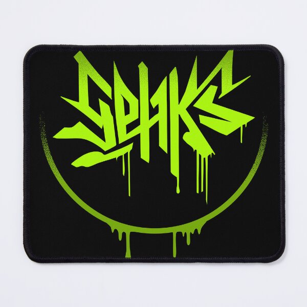 Item preview, sehks green graffiti circle designed and sold by manuvila.