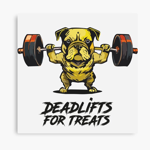 Artikel-Vorschau von Doglover: Deadlifts for Treats, designt und verkauft von katjacasper.