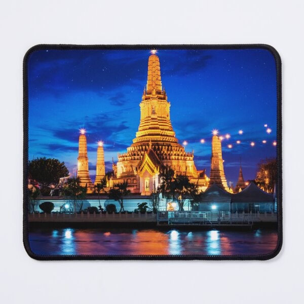 Item preview, Illuminated Majesty of Wat Arun designed and sold by PattaZone.
