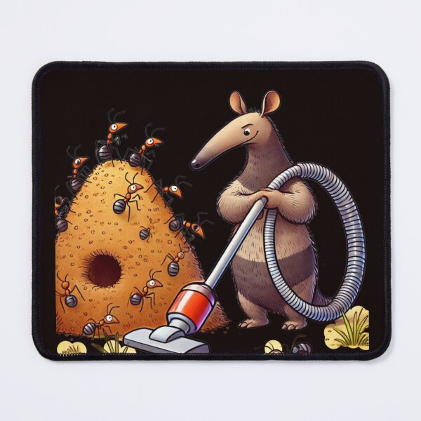 Item preview, Anteater with a vacuum cleaner 2 designed and sold by DamioPolArt.