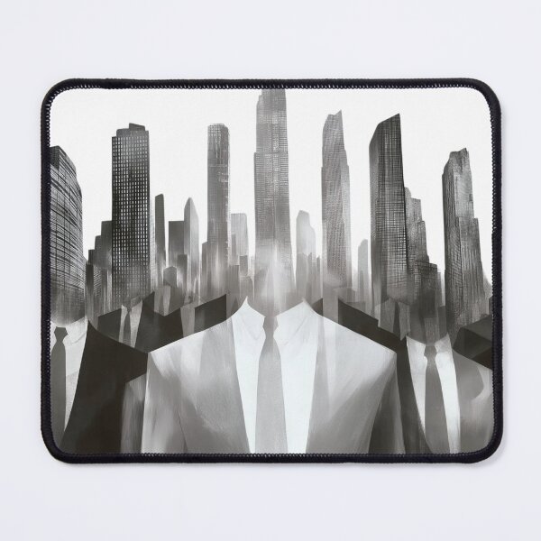 Item preview, City Heads. Corporate portrait with Urban skyline. designed and sold by Shoot-The-Moon.