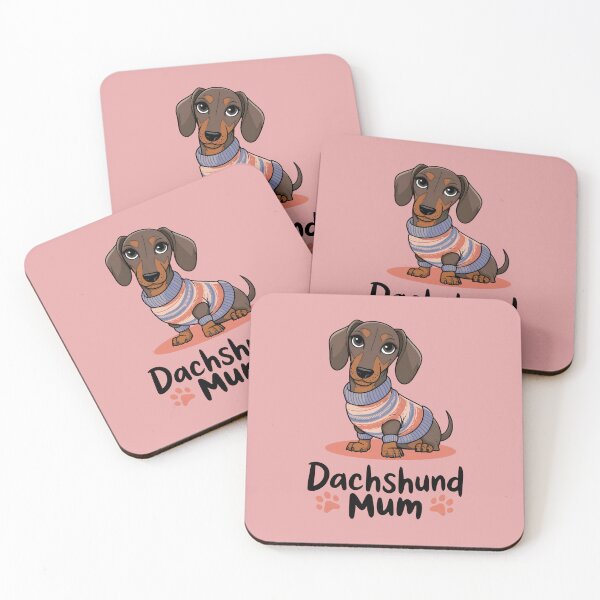 Item preview, Adorable Dachshund Mum Illustration designed and sold by Stylish Grapefruit Familia.