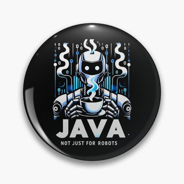 Item preview, JAVA. NOT JUST FOR ROBOTS: Futuristic Blue Coffee Coding designed and sold by SplashTastic.