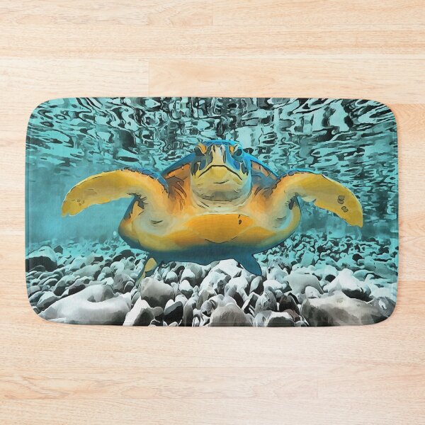Item preview, Loggerhead Turtle Artistic Wildlife Design designed and sold by taiche.