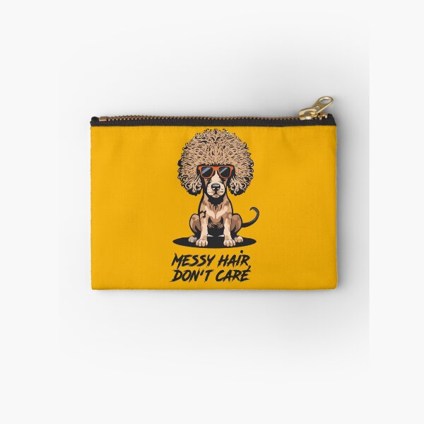Item preview, Funny Poodle Design: Messy Hair, Don't Care designed and sold by katjacasper.