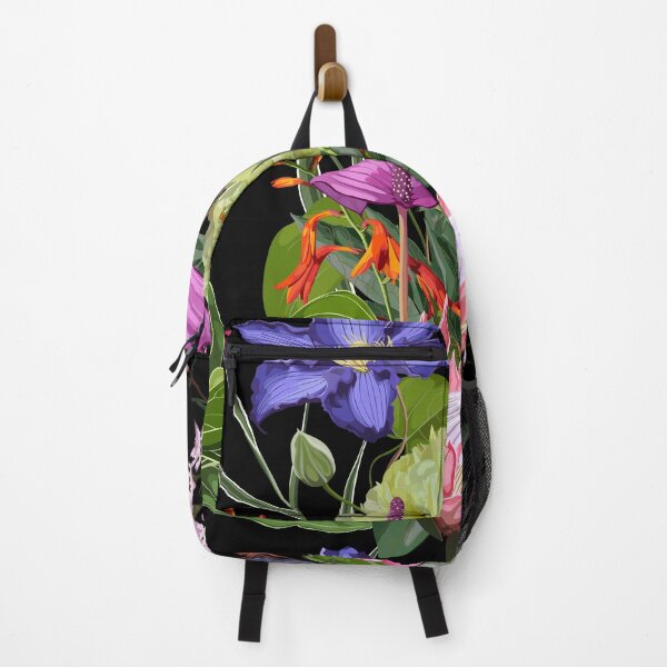 Item preview, Floral Seamless Pattern with peony and tropical flowers and leaves.  designed and sold by MatyKotiv.