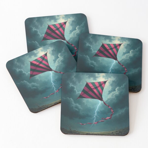 Item preview, Striped Kite designed and sold by HabitableMoons.