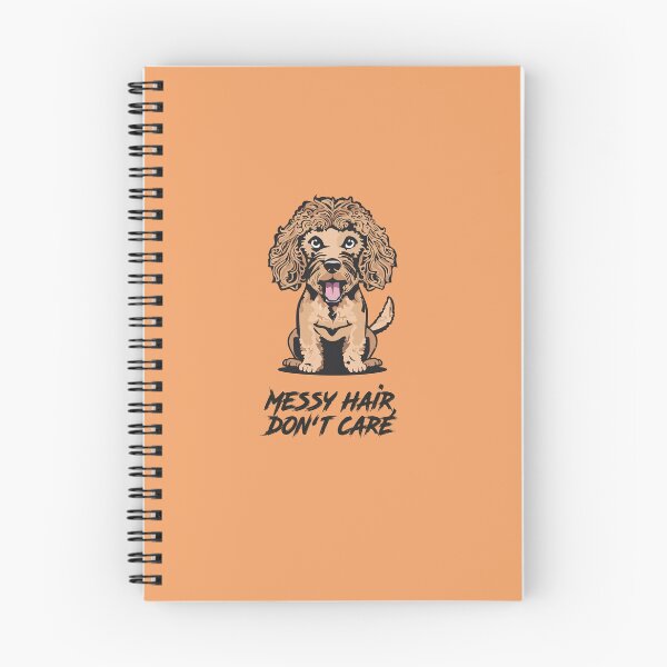 Item preview, Funny Dog Design: Messy Hair, Don't Care designed and sold by katjacasper.