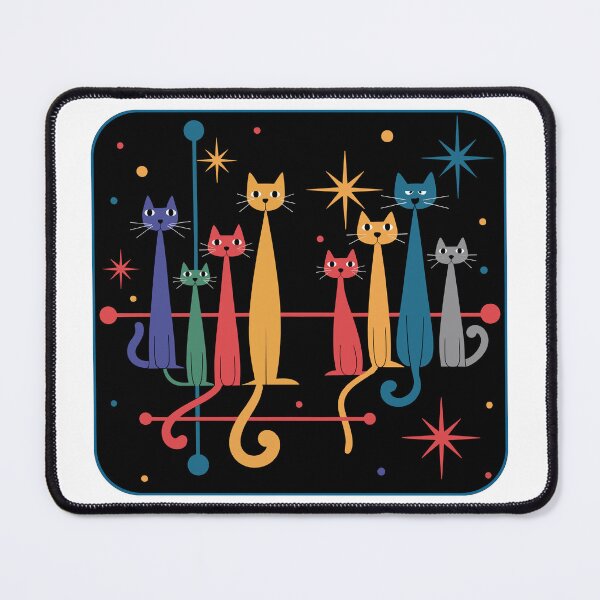 Item preview, Atomic Kittys designed and sold by Angry Swan Designs.