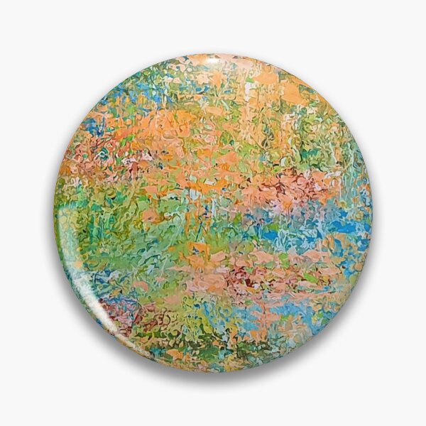 Item preview, across the pond. impressionism . abstract art. forest designed and sold by Tereza Pilar  Art.