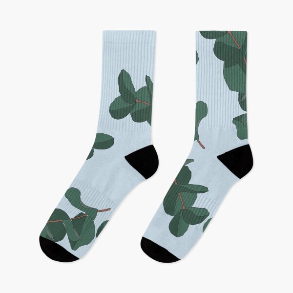 Item preview, Floral seamless pattern with simple colored eucalyptus branches.  designed and sold by MatyKotiv.