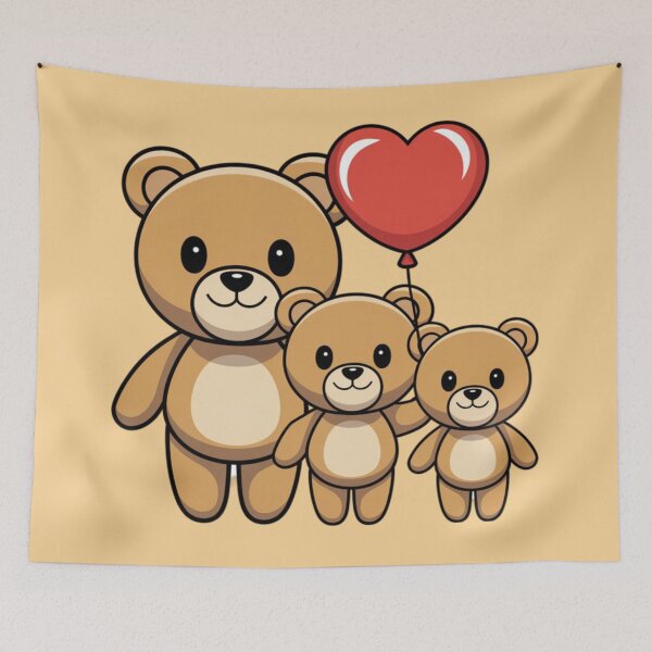 Item preview, teddy bear love designed and sold by 123ks.