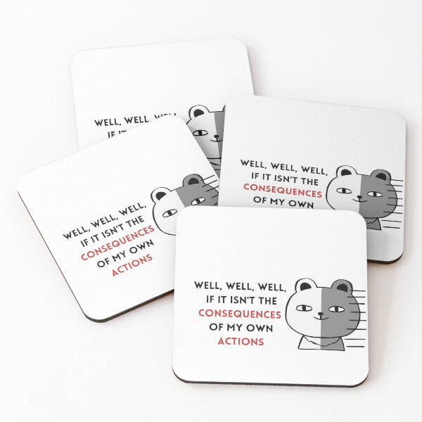 Item preview, consequences/actions - meme 2 designed and sold by Paws and Play.