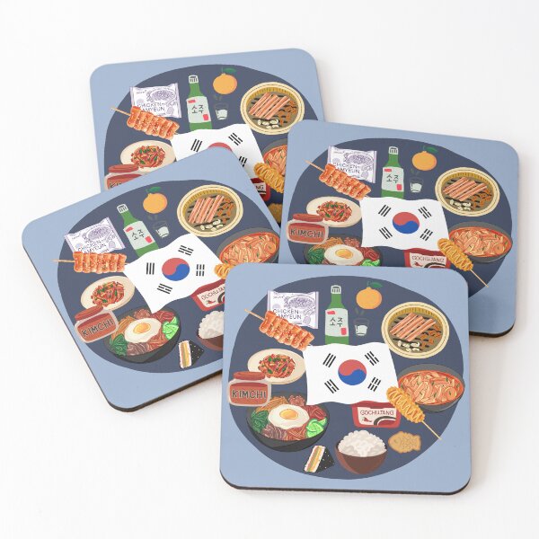 Item preview, Korean food designed and sold by AnulaArt.