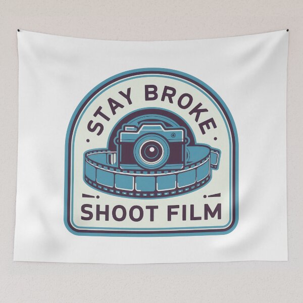 Item preview, Stay Broke Shoot Film designed and sold by Angry Swan Designs.