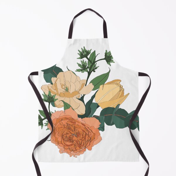 Item preview, Hand drawn illustration of a beautiful peonies and tulips flowers bouquet. designed and sold by MatyKotiv.