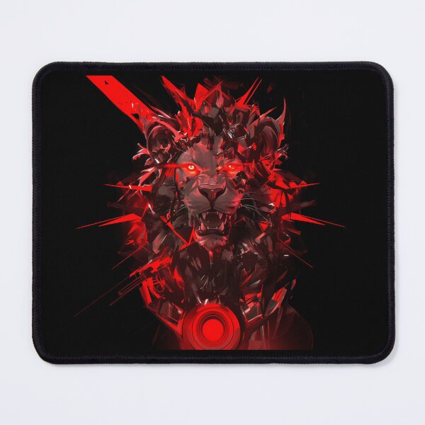 Item preview, Cyber Black Lion // Black Lion // Cool Animal // Cyber Animal // Animal Art // Animal Warrior // Gaming Aesthetic stickers designed and sold by SMARTKIT DESIGNAGENCY.