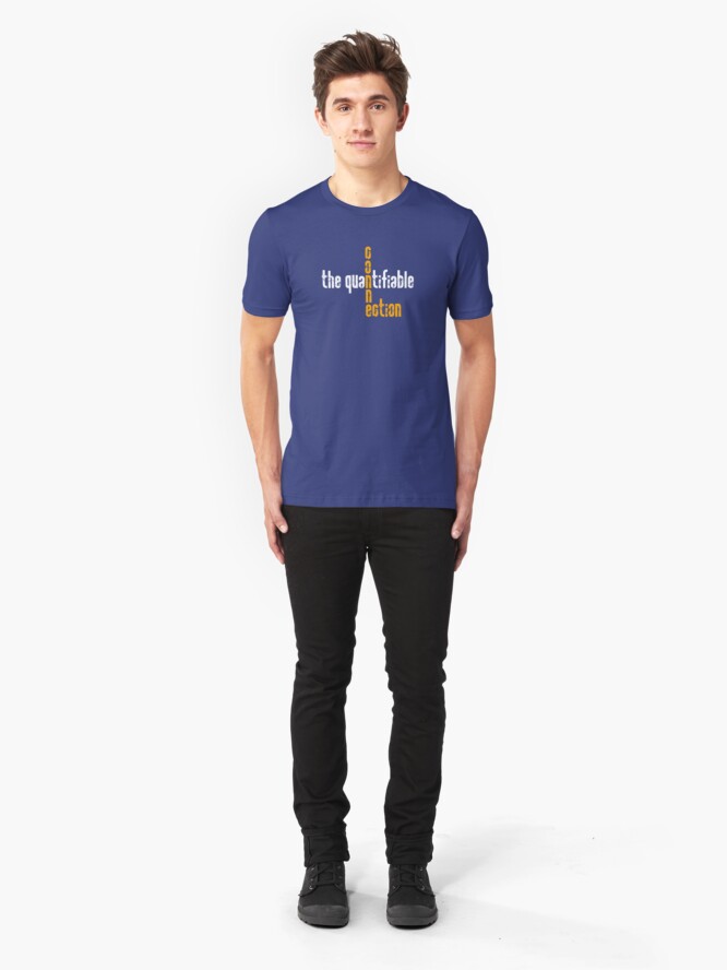 Alternate view of Quantifiable Connection Slim Fit T-Shirt