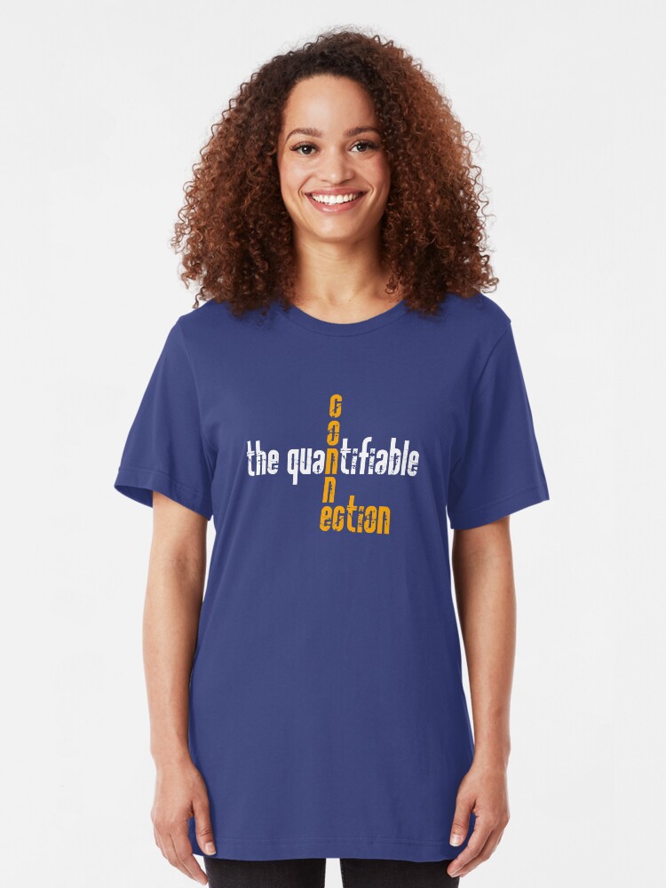 Alternate view of Quantifiable Connection Slim Fit T-Shirt