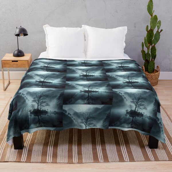 Item preview, A foggy night and a dry tree designed and sold by Dogandesighn.