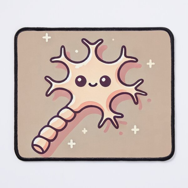 Item preview, Cute Cartoon Neuron designed and sold by carries-anatomy.