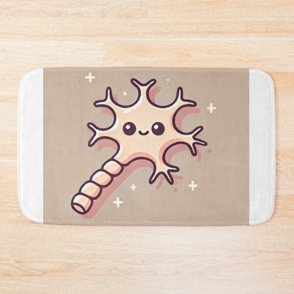 Item preview, Cute Cartoon Neuron designed and sold by carries-anatomy.