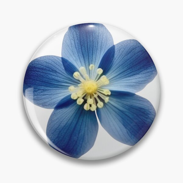 Item preview, Deep blue flower designed and sold by di-Vera-Rosati.
