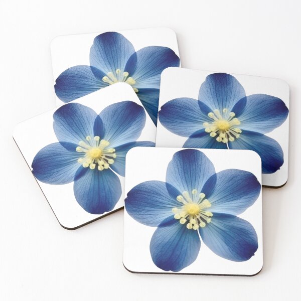 Item preview, Deep blue flower designed and sold by di-Vera-Rosati.