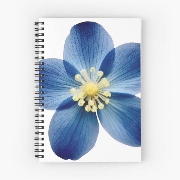 Item preview, Deep blue flower designed and sold by di-Vera-Rosati.