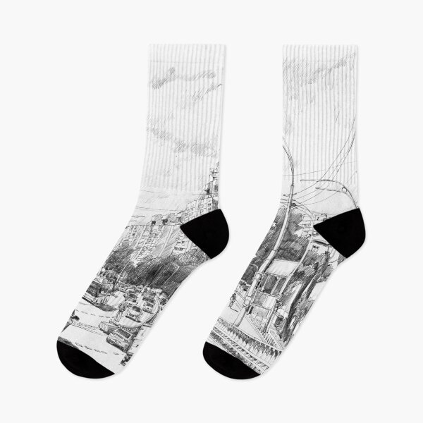 Item preview, Great drawing of cityscape designed and sold by andrii kutsachenko.