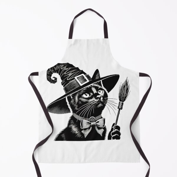 Item preview, arty black cat witch designed and sold by MGphotoart.