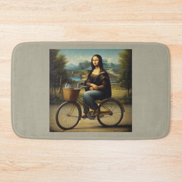 Item preview, Mona Lisa Leonardo Da Vinci Funny art parody designed and sold by ArtUnova.