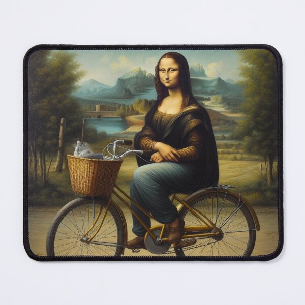 Item preview, Mona Lisa Leonardo Da Vinci Funny art parody designed and sold by ArtUnova.