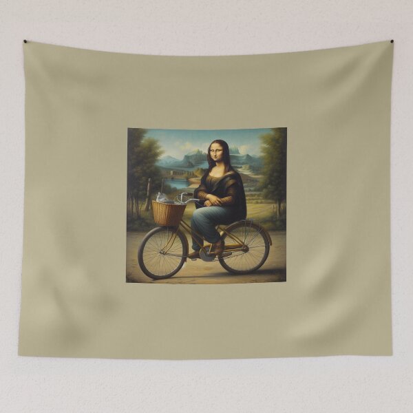 Item preview, Mona Lisa Leonardo Da Vinci Funny art parody designed and sold by ArtUnova.